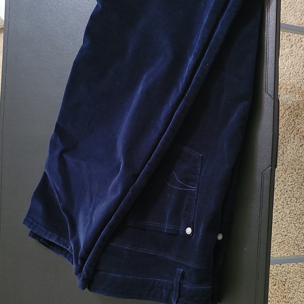 Buffalo Blue Corduroy Straight Leg Pant